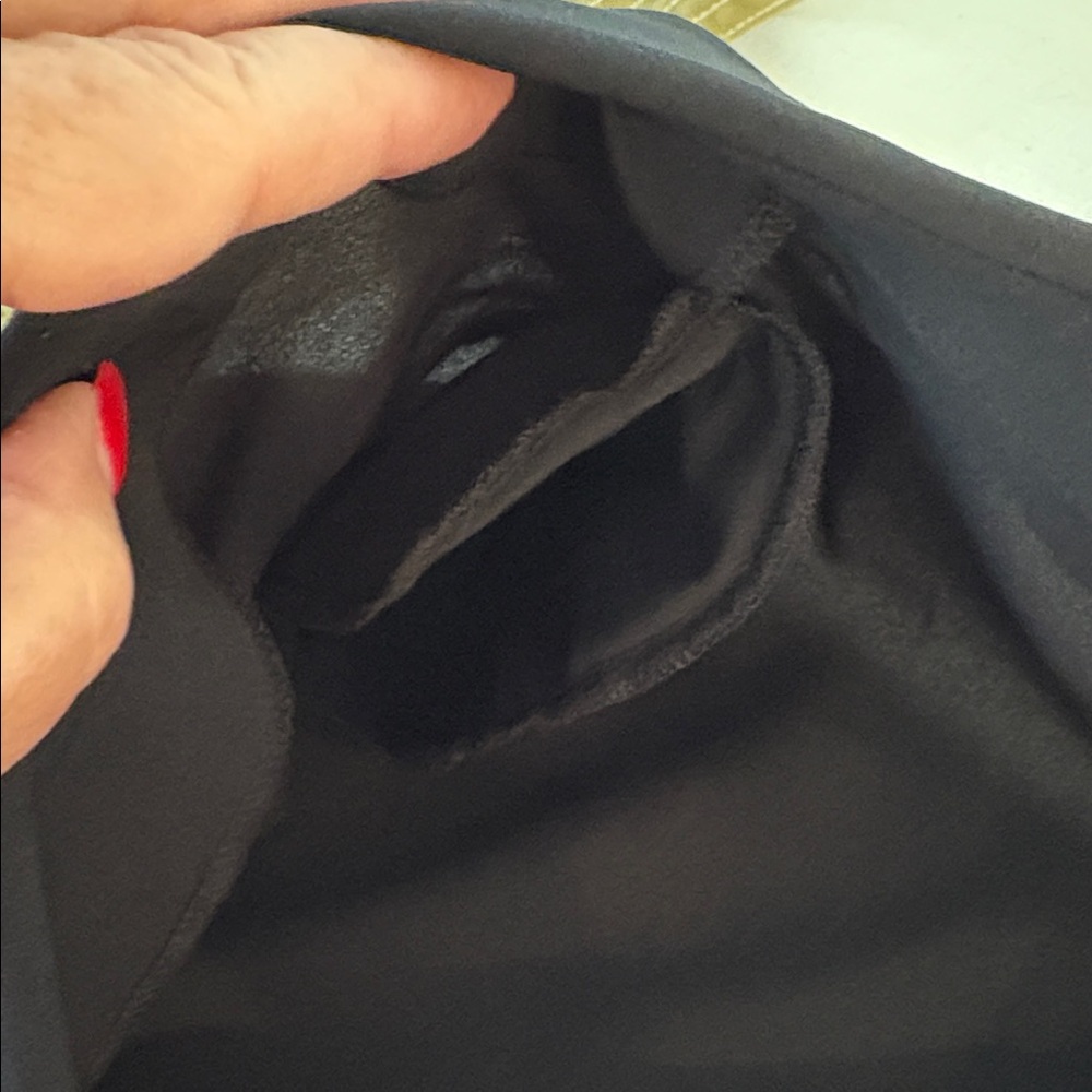 BAR III Women's Deep Black Long Sleeve Bodysuit Size XL never worn - Picture 7 of 8